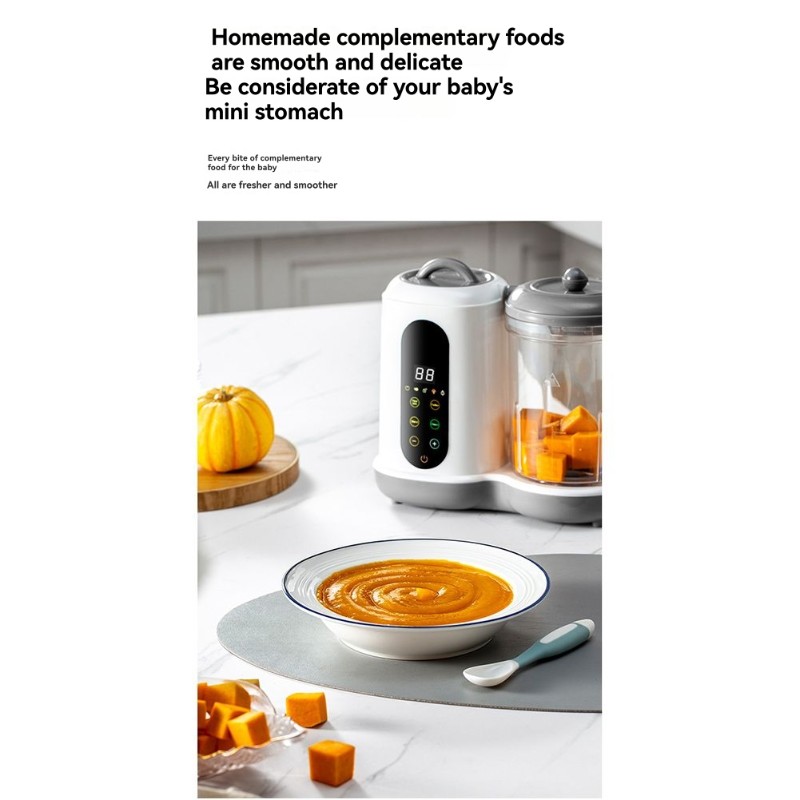 Baby Food Uk - [NEW!N92R】 Automatic Baby Food Maker-Multi-Function Steamer