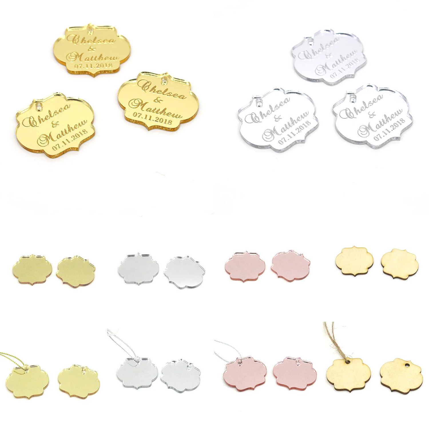 Baby Food Label - 20/50/100Pcs Custom Wedding Party Baby Baptism