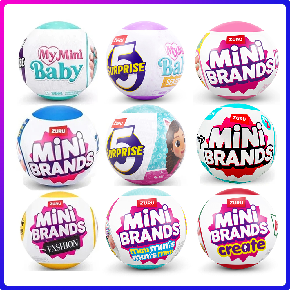 Baby Food Brand - Zuru Surprise Toy My Mini Brands