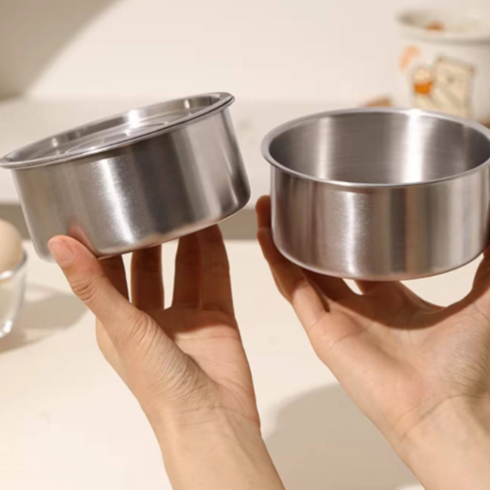 Baby Food Steamer Baby Safe - Egg Steamer Bowl Large Capacity Egg