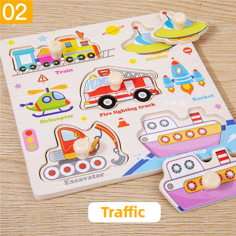 Montessori Wooden Puzzles Toys – Baby Food Eat Bewertung und Preis