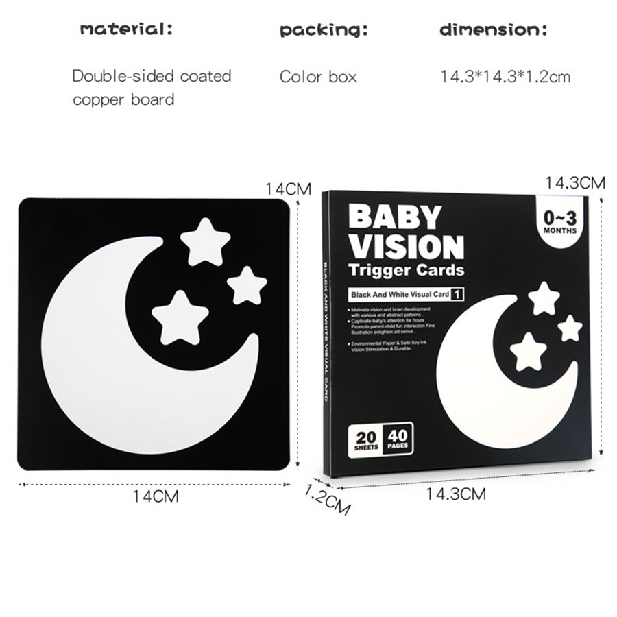Baby Visual Stimulation Cards  – Baby Food Eat Bewertung und Preis