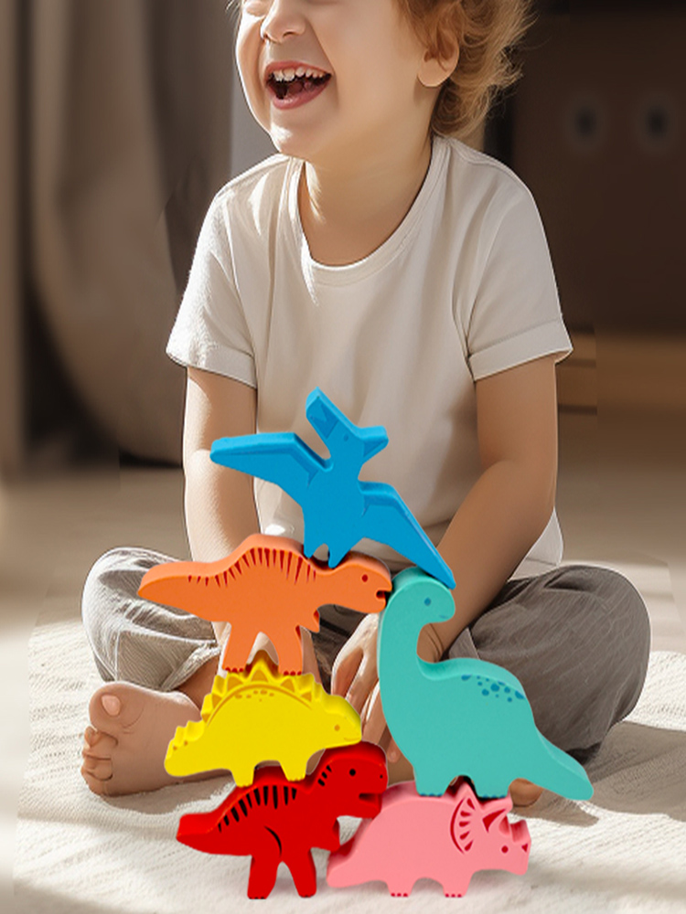 Wooden Balance Blocks Toys For – Baby Food Eat Bewertung und Preis