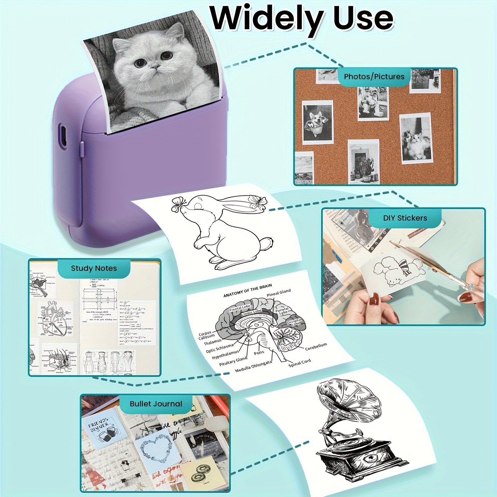 Portable Thermal Printer - Ins – Baby Food Label Bewertung und Preis