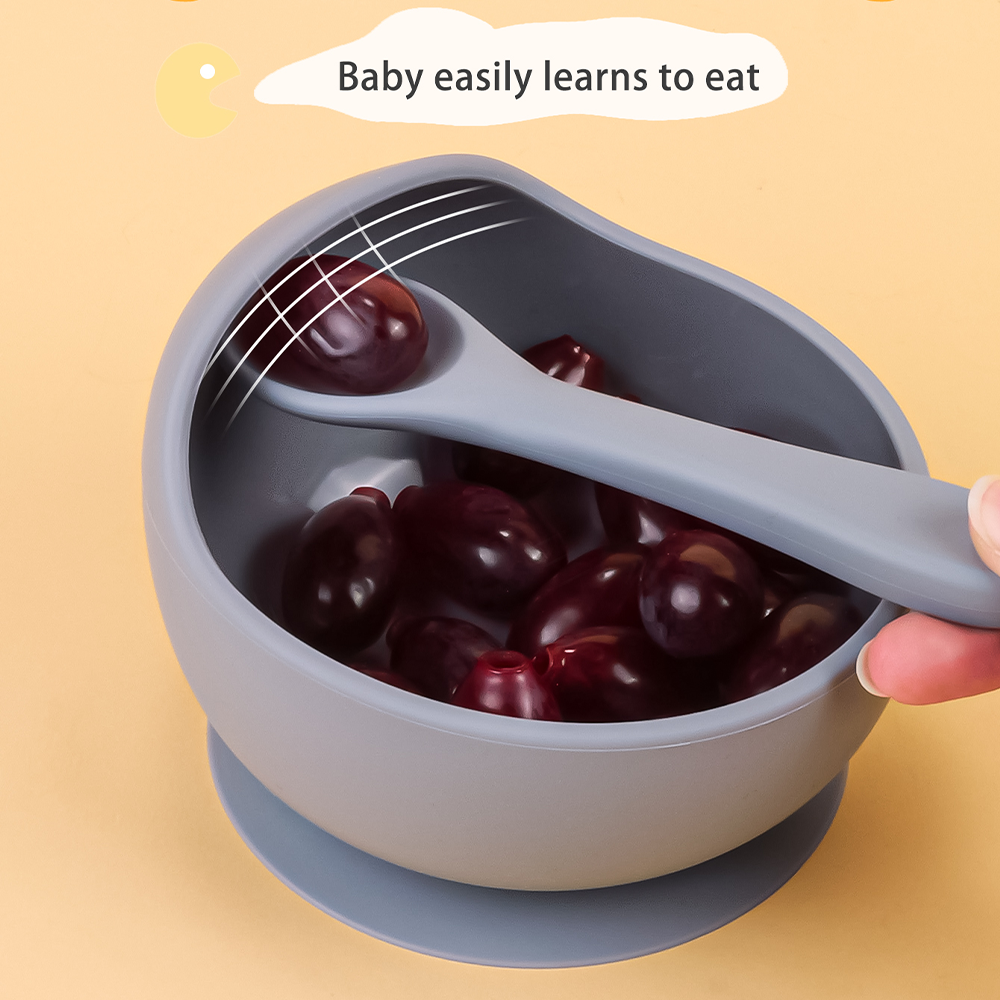 2PC Silicone Sucker Bowl Feedi – Baby Food Product Bewertung und Preis