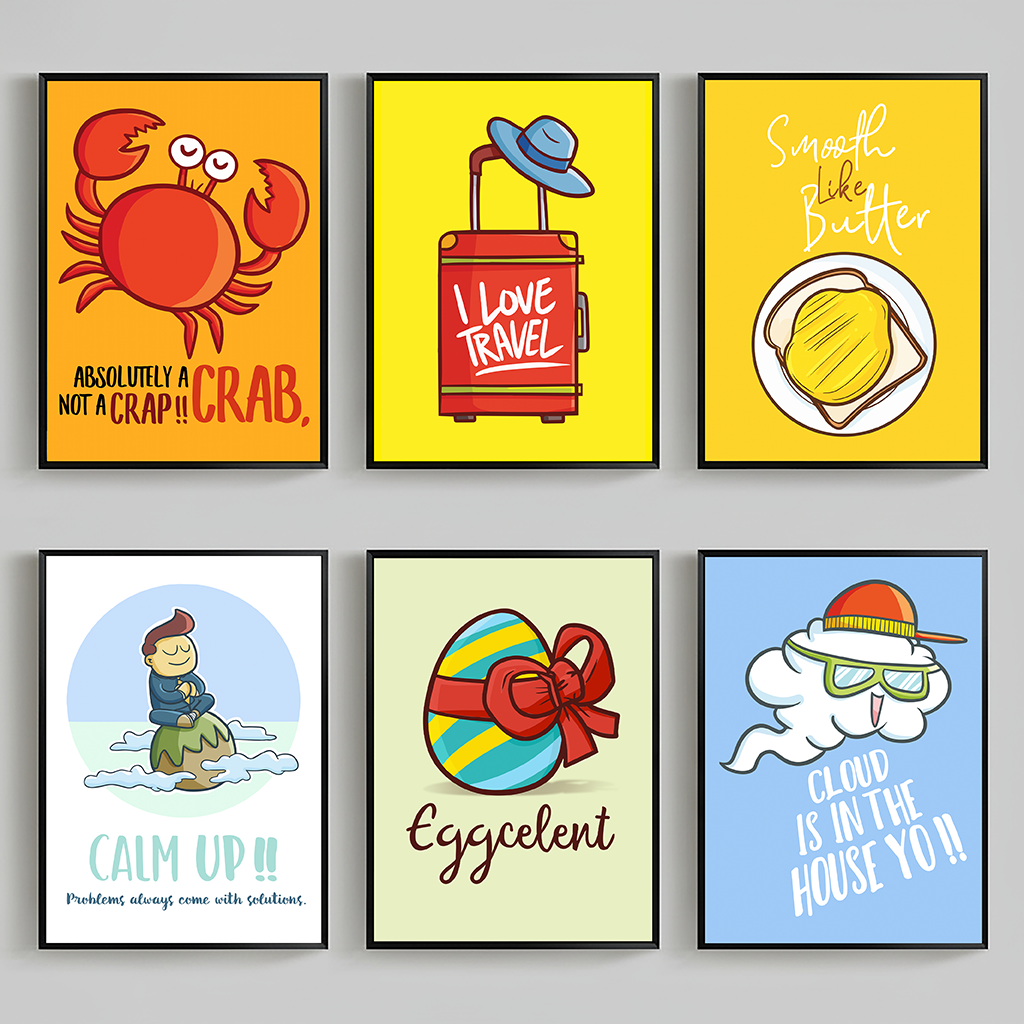 Cartoon Nursery Wall Art, Funn – Baby Food Quote Bewertung und Preis