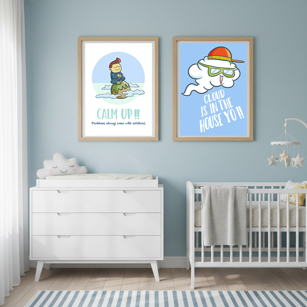 Cartoon Nursery Wall Art, Funn – Baby Food Quote Bewertung und Preis
