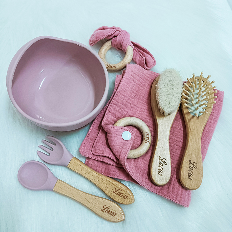 7PCS/Set Personalized Name Bab – Baby Food Product Bewertung und Preis