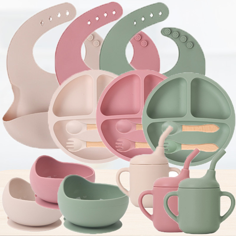 Children's silicone tableware  – Baby Food Product Bewertung und Preis