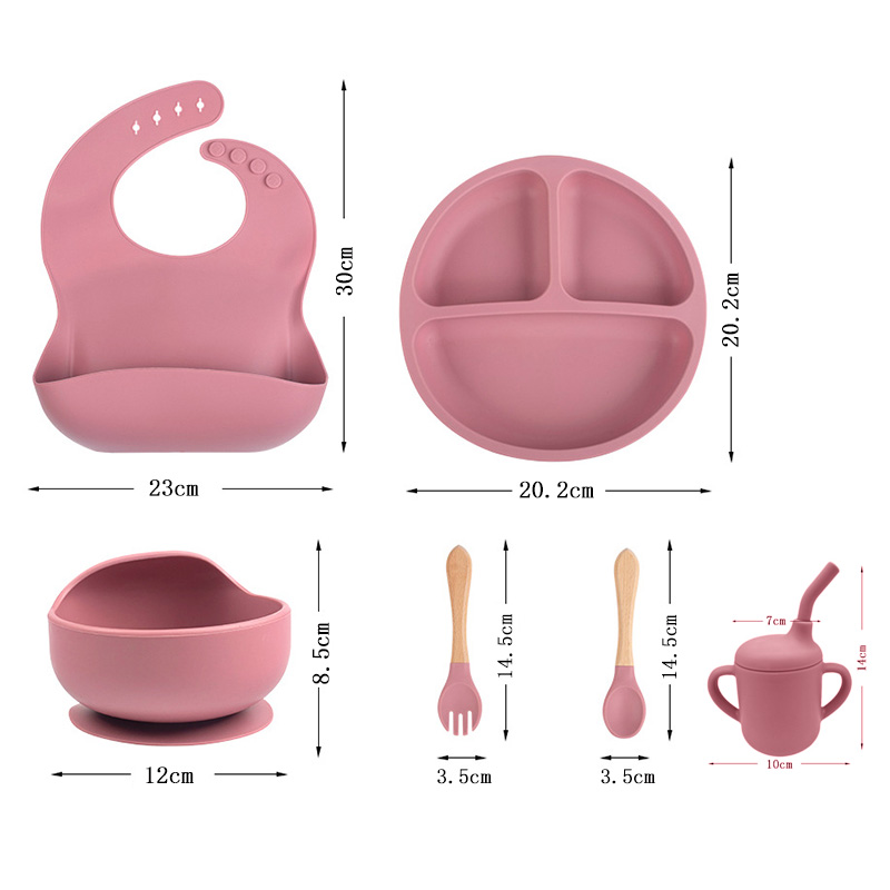 Children's silicone tableware  – Baby Food Product Bewertung und Preis