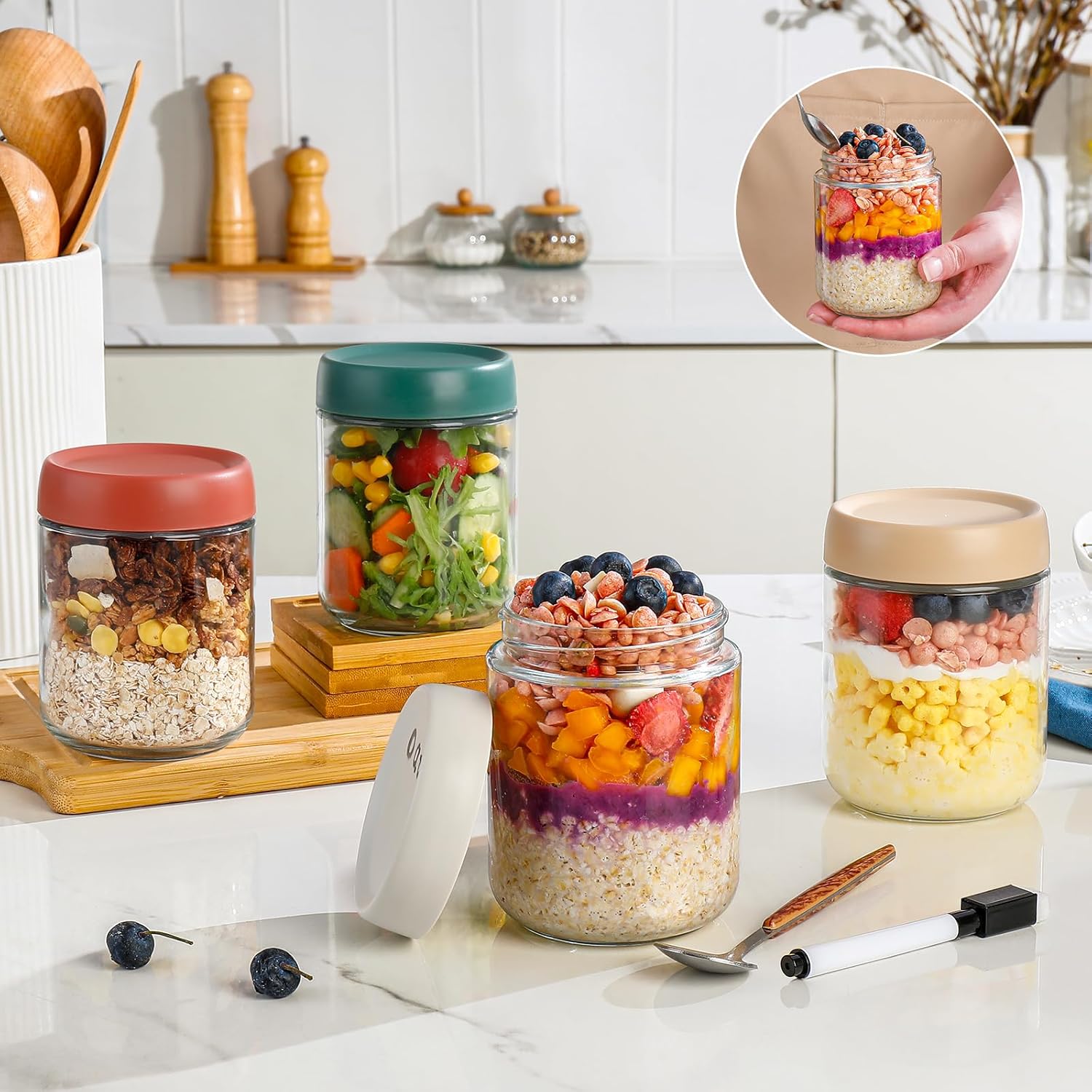 Glass Overnight Oats Container – Baby Food Product Bewertung und Preis