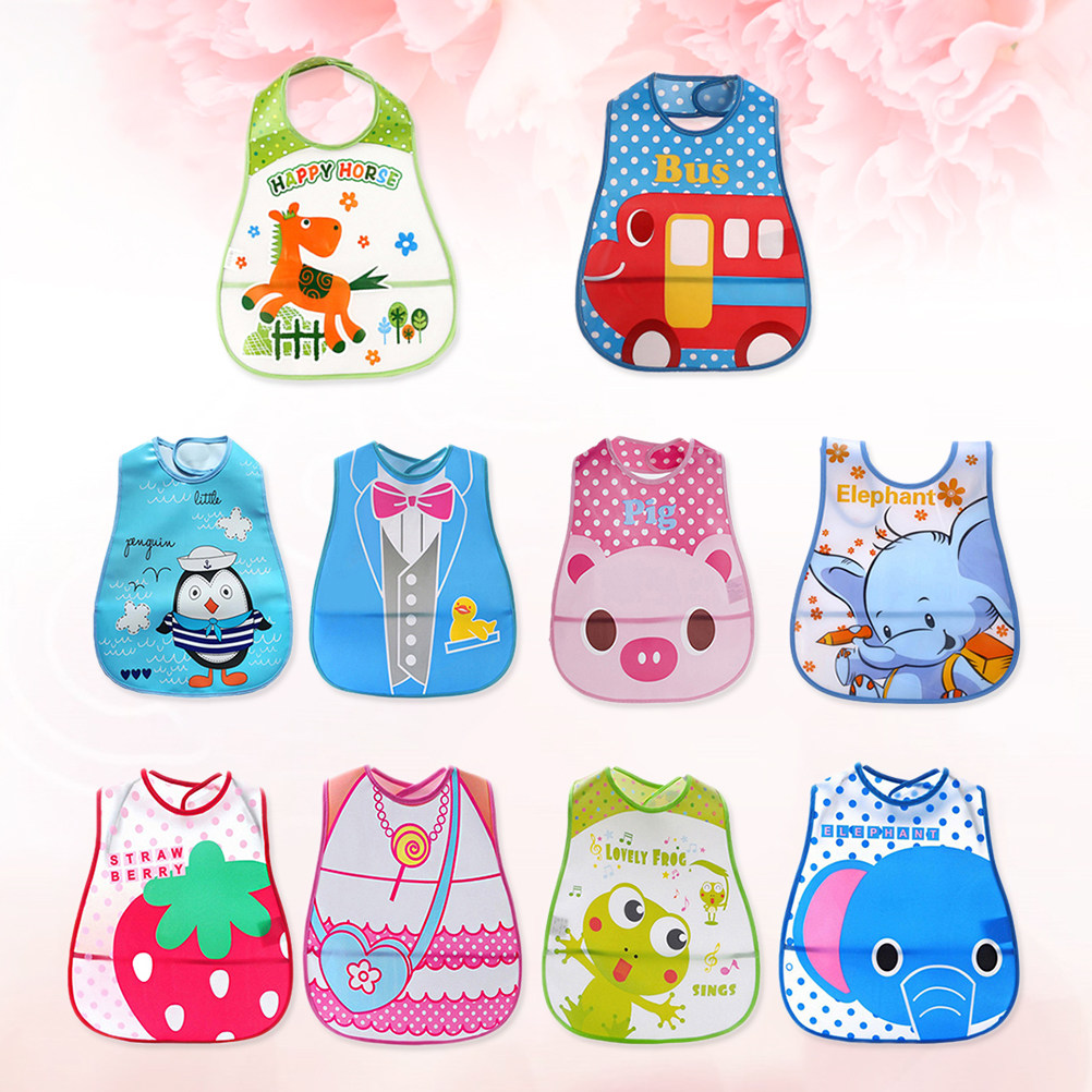 10 Pcs Baby Drool Bibs Food Fe – Baby Food Eat Bewertung und Preis
