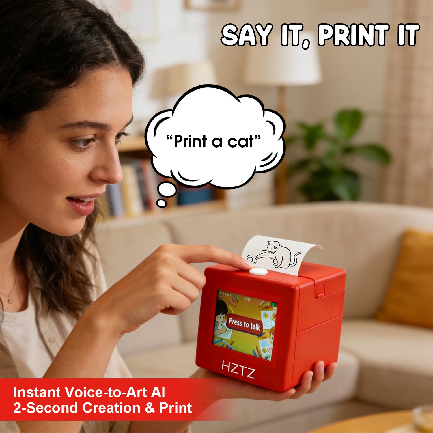 Smart Portable Printer, AI Voi – Baby Food Label Bewertung und Preis