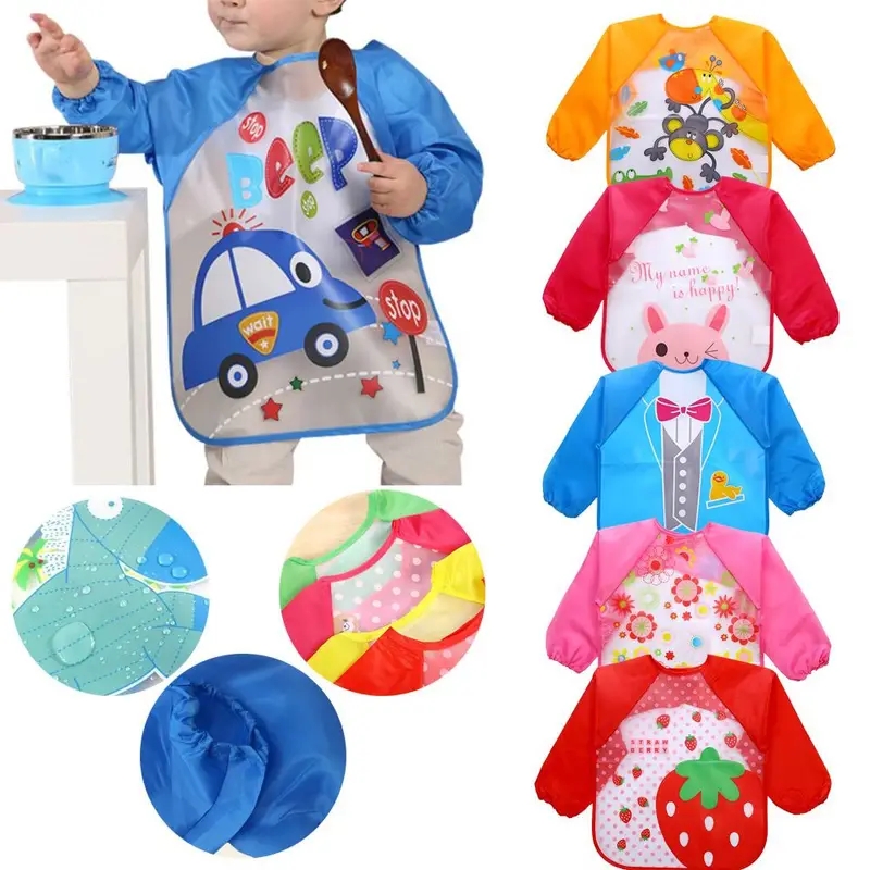 Waterproof EVA Full Sleeve Bab – Baby Food Eat Bewertung und Preis