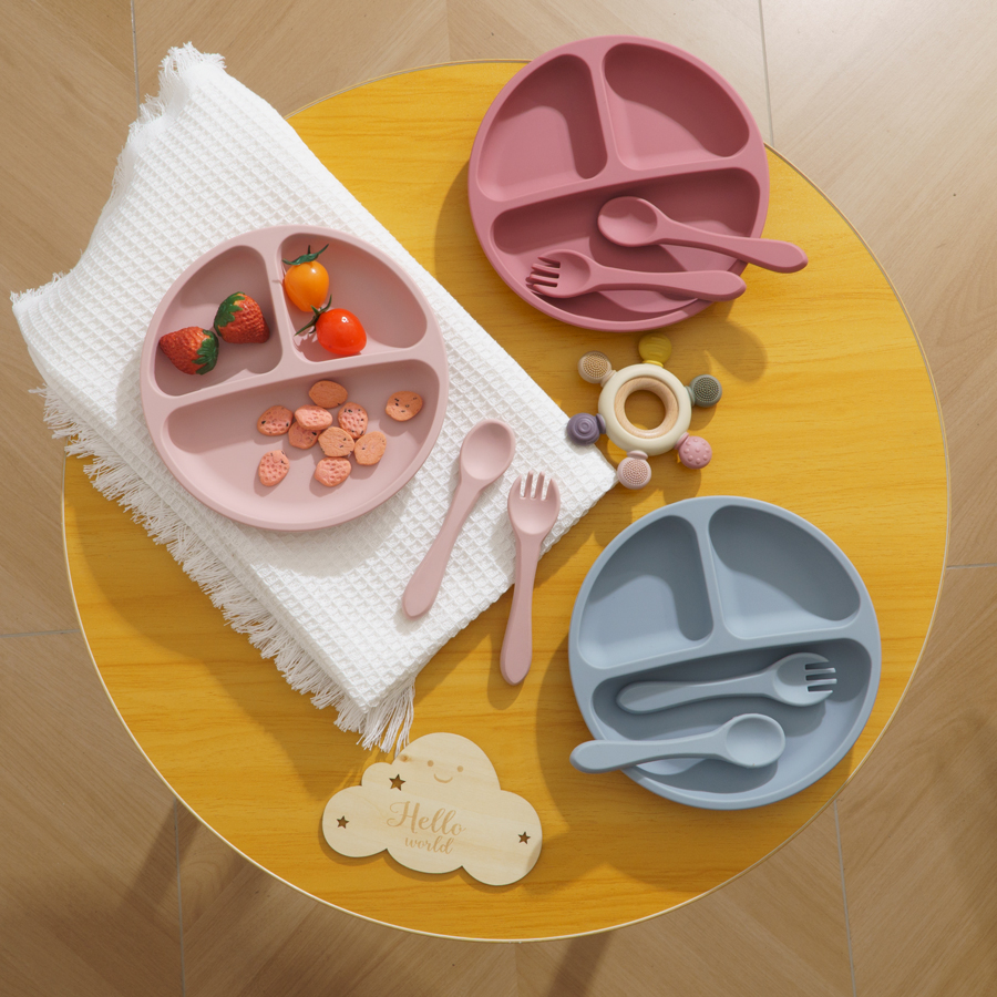 3PCS Children's Tableware Set  – Baby Food Product Bewertung und Preis