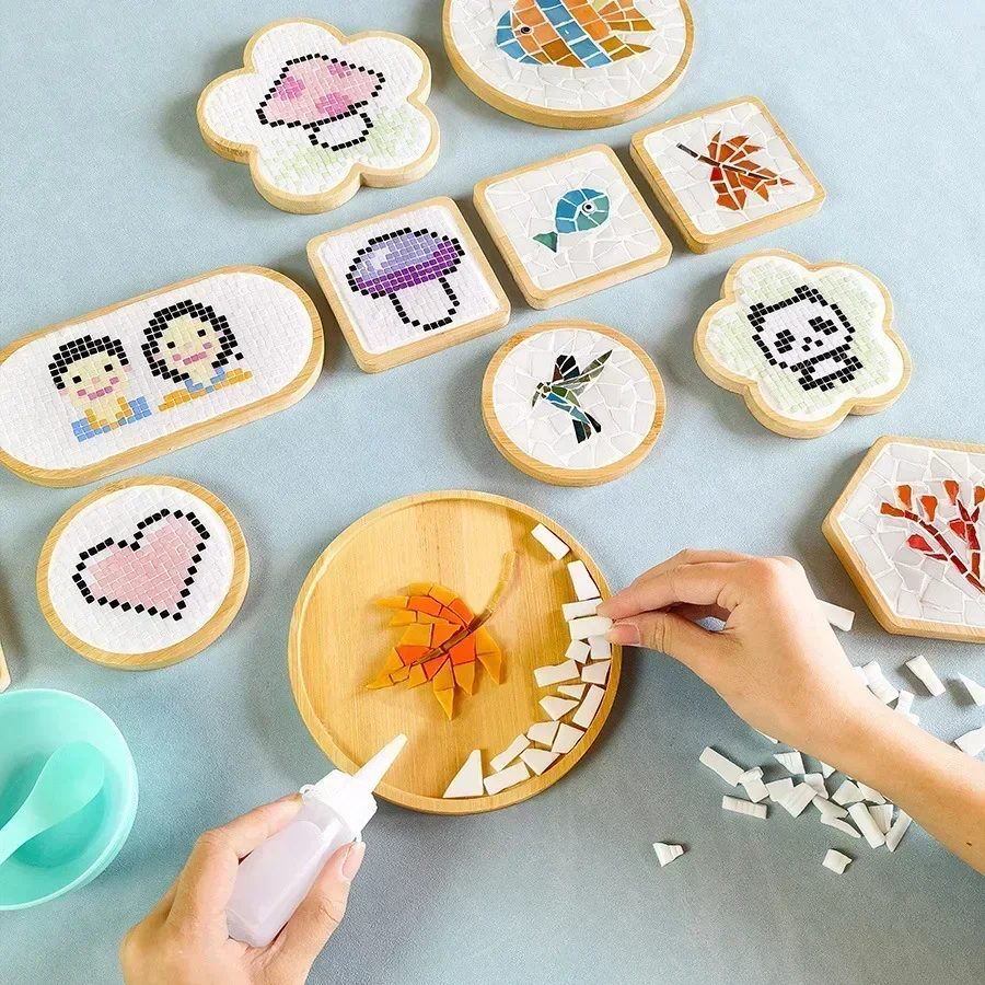 Handmade DIY Mosaic Cup Mat Bo – Baby Food Eat Bewertung und Preis
