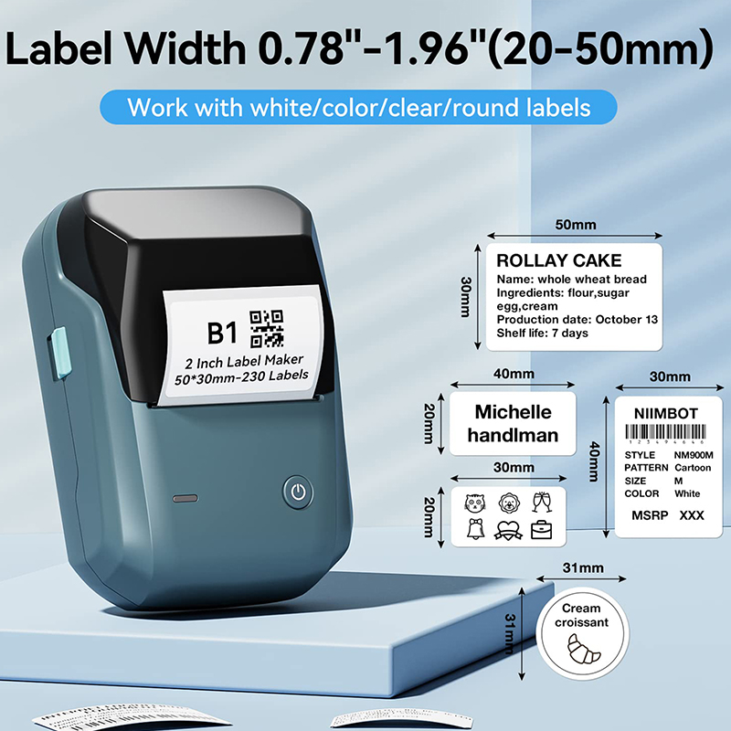 Mini Label Thermal Printer Nii – Baby Food Label Bewertung und Preis