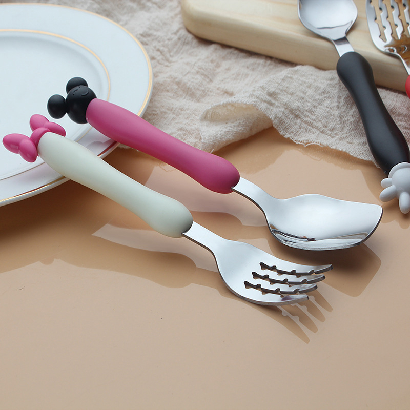 Cartoon Mickey Children Spoon  – Baby Food Product Bewertung und Preis