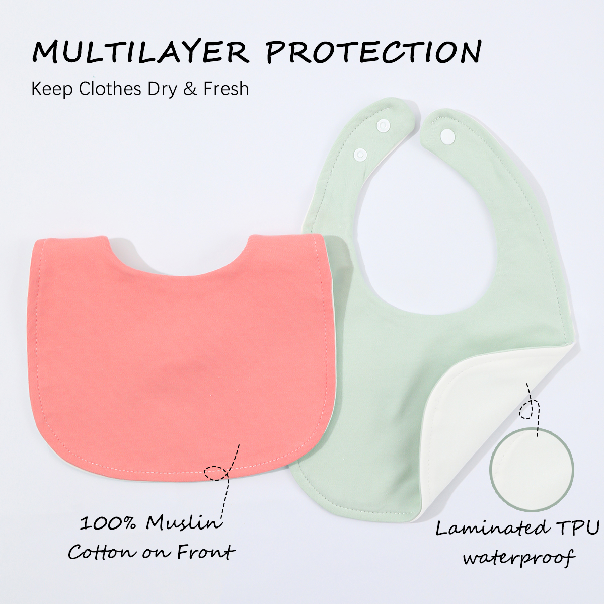 10-piece baby bib U-shaped sal – Baby Food Product Bewertung und Preis
